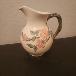 Vintage Franciscan Ware Desert Rose Pitcher